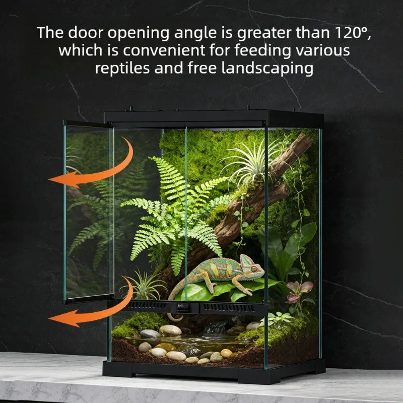 Transparent Lizard Kennel Terrariums Reptile - MyPetDollar.com