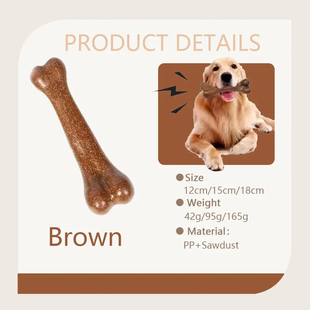 Dog Bone Chews Toys Nearly Indestructible Natural Non Toxic – Dog Supplies