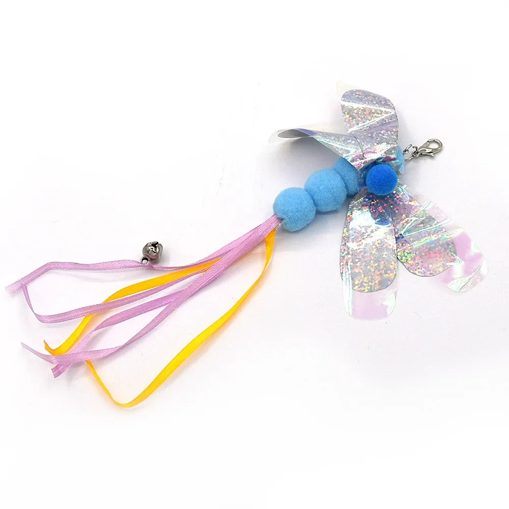 Cat Feather Toy Accessories False Mouse Worm - MyPetDollar.com