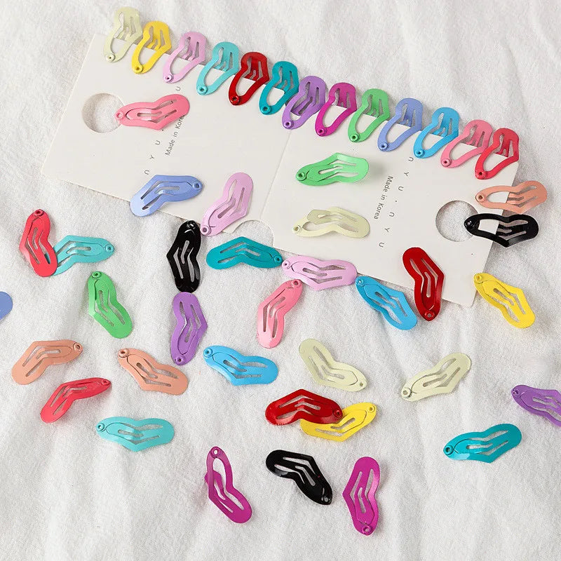 Mini Pet Dog Hairpin Metal Candy Color 2.5cm - MyPetDollar.com