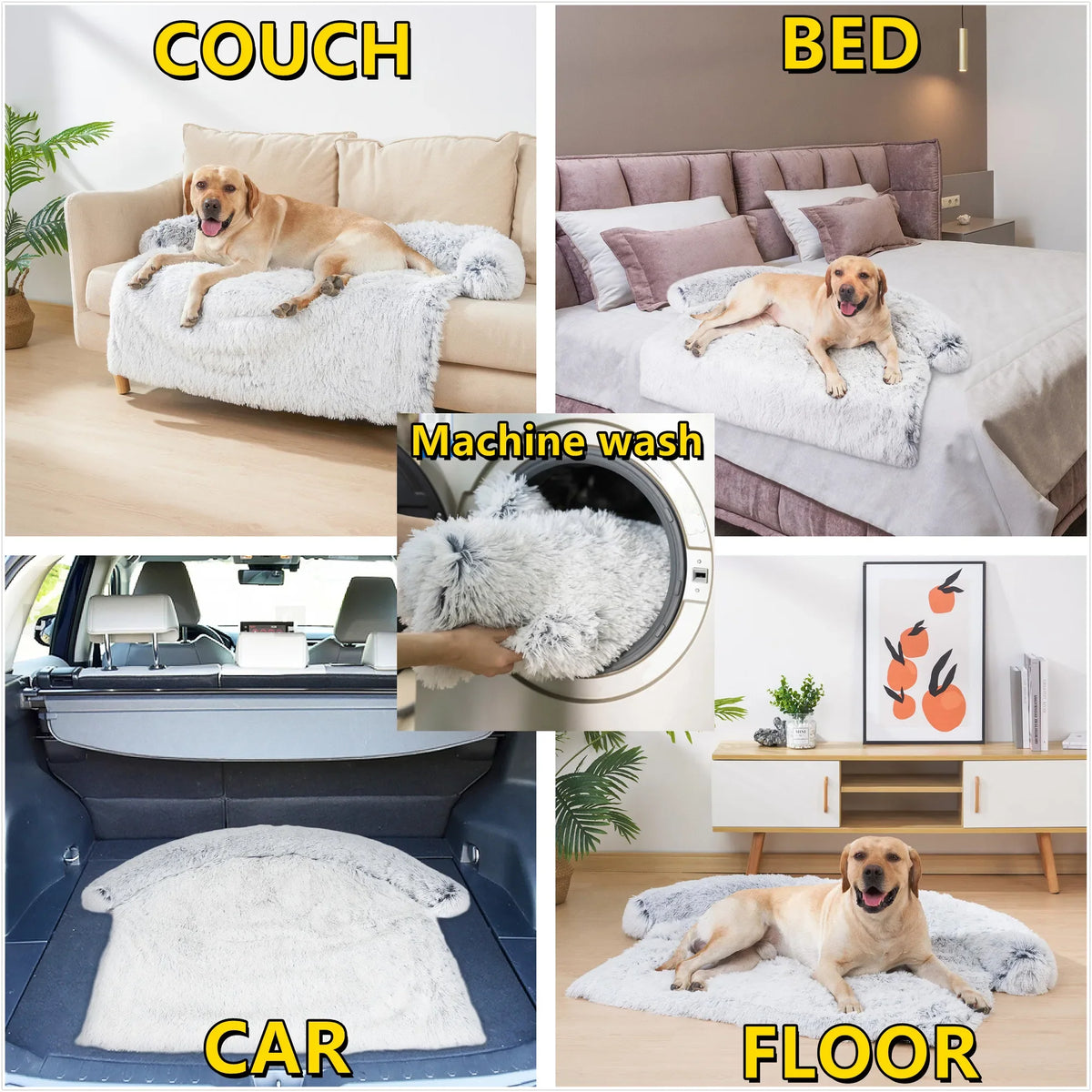 Pet Dog Bed Sofa For Dog Pet Calming Bed - MyPetDollar.com