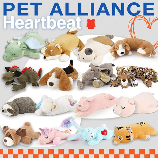Plush Puppy Heartbeat Toys, Birthday Gifts, - MyPetDollar.com