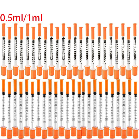 20 Pcs 0.5ml / 1ml Disposable Plastic - MyPetDollar.com