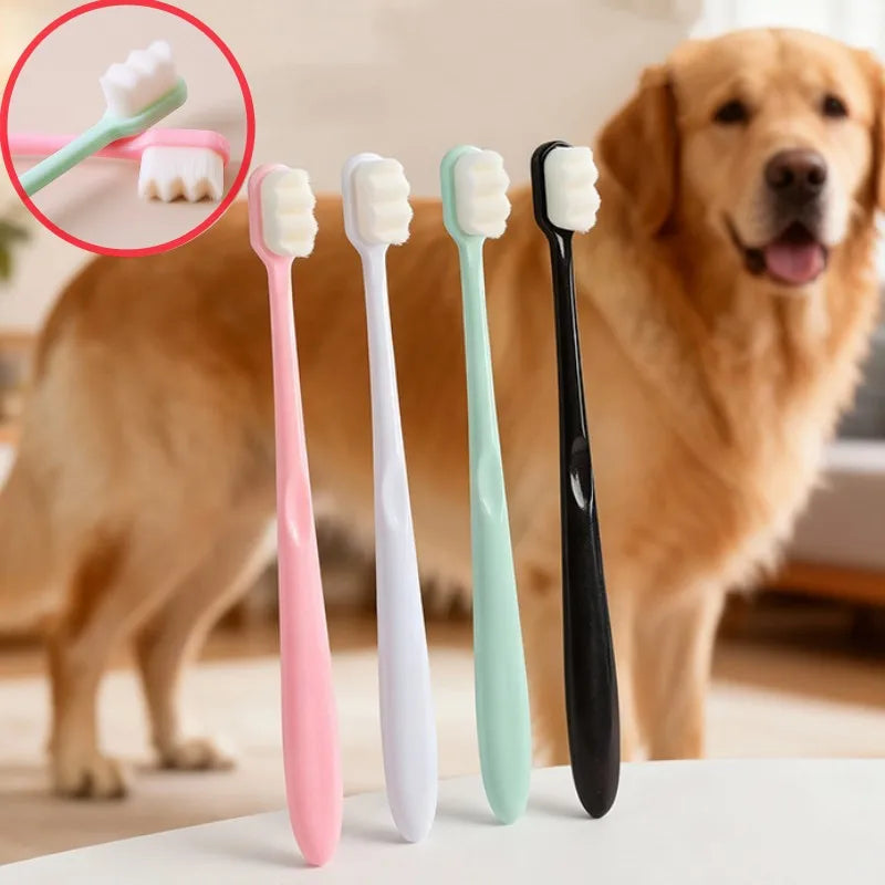 Pet Toothbrush Soft Hair Dog Toothbrushes - MyPetDollar.com