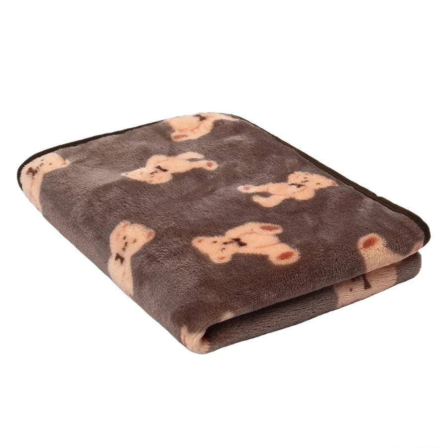 Soft Fluffy Pet Blanket High Quality Flannel - MyPetDollar.com