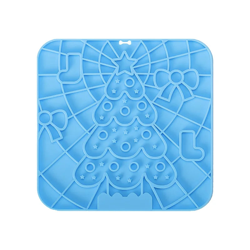 Pet Lick Silicone Pad Dogs Slow Food Plate – 15 Colors