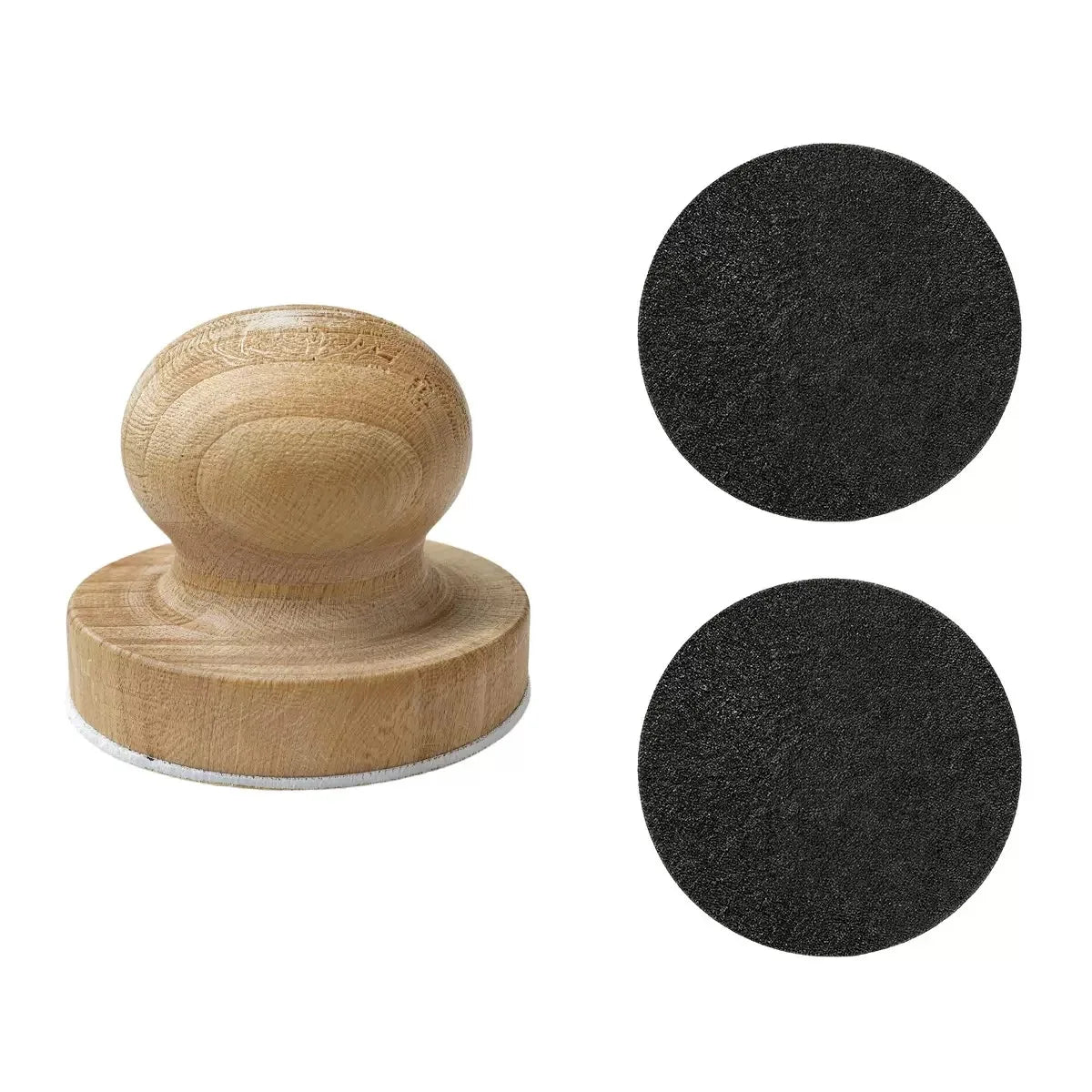 Wooden Handle Dog Nail File Reusable Sandpaper Pads – Dog Supplies