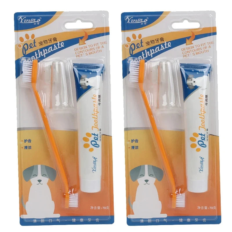 Universal Toothpaste Toothbrush Set Dog Gum - MyPetDollar.com