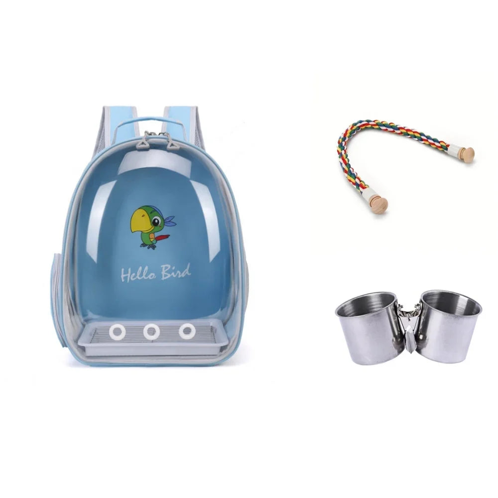 Portable Bird Carrier Bird Backpack with - MyPetDollar.com