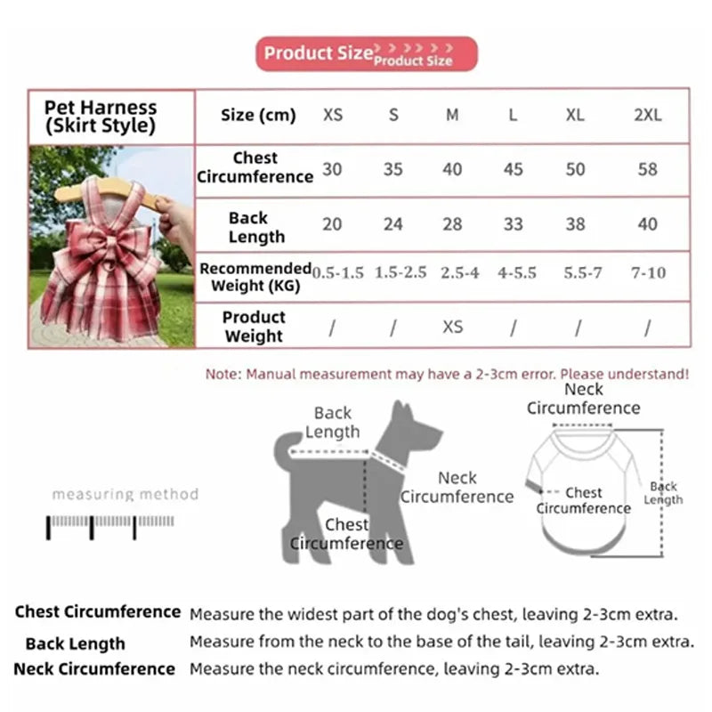 New Adjustable Dog Dress Set Mesh Breathable - MyPetDollar.com