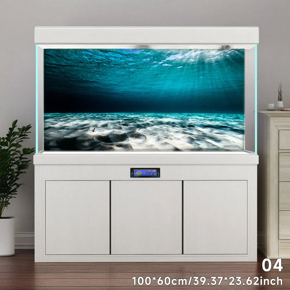 1Pc Aquarium Background Sticker Fish Tank - MyPetDollar.com