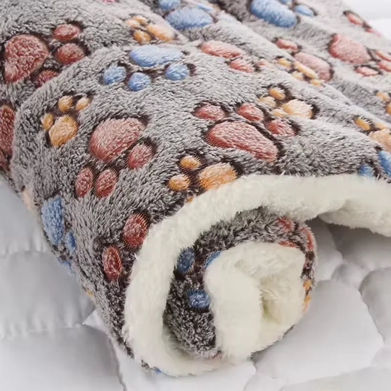 Flannel Thickened Dog Bed Mat Soft Pet - MyPetDollar.com