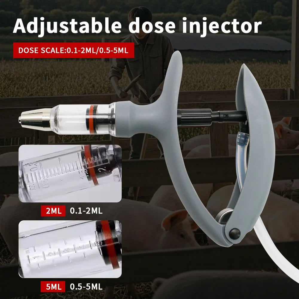 1 Pc 2ml / 5ml Animal Continuous Syringe - MyPetDollar.com