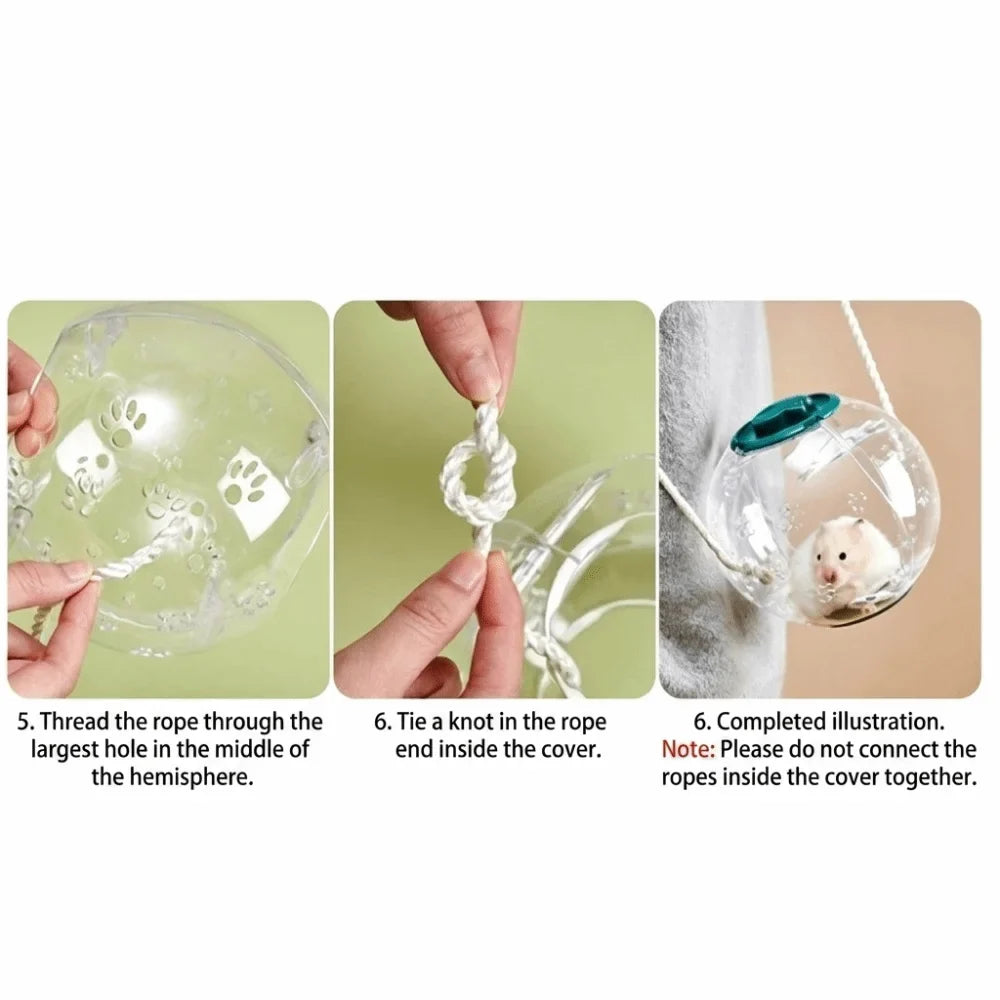 Portable Hamster Running Ball Escape Proof - MyPetDollar.com