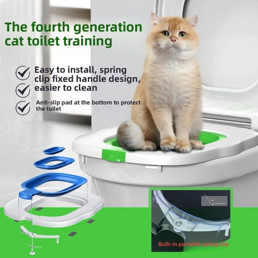 Reusable Cat Toilet Training Kit - - MyPetDollar.com