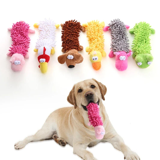 Pet dog toy sound plush toy mop fur shell - MyPetDollar.com