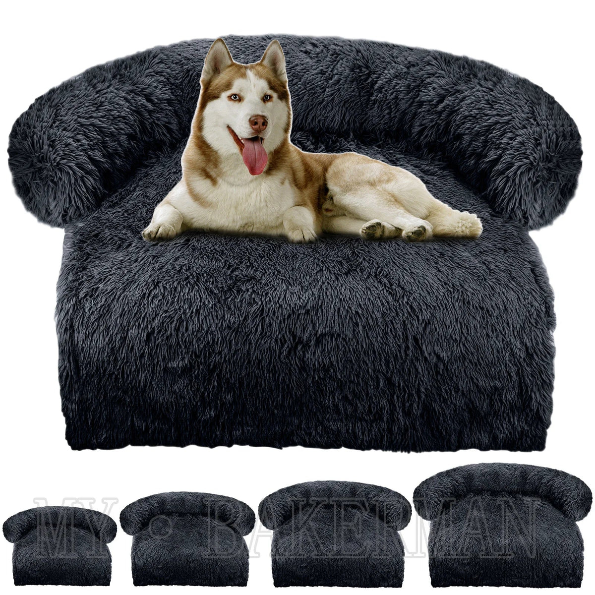 Round Dog Mattress Dog Pillow Anti-Slip Dog - MyPetDollar.com