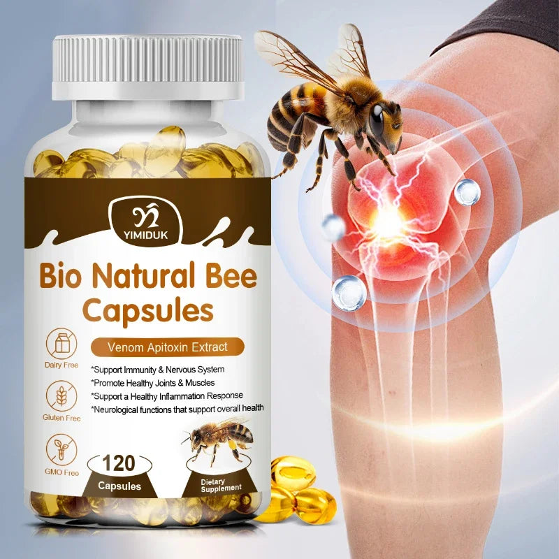 Bee Venom Capsules, with Glucosamine & - MyPetDollar.com