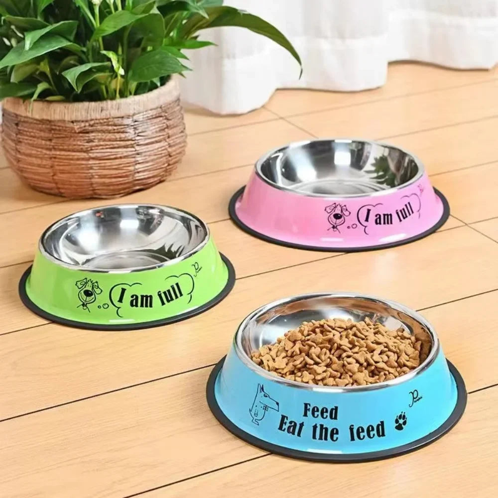 Custom Name Dog & Cat Stainless Steel Pet - MyPetDollar.com