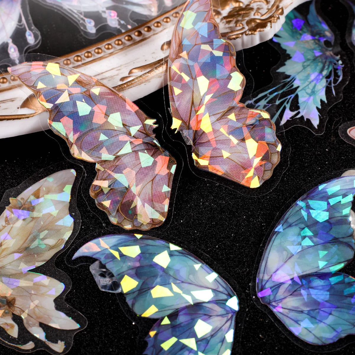 20 pcs Angel Wings PET Stickers pack Junk - MyPetDollar.com