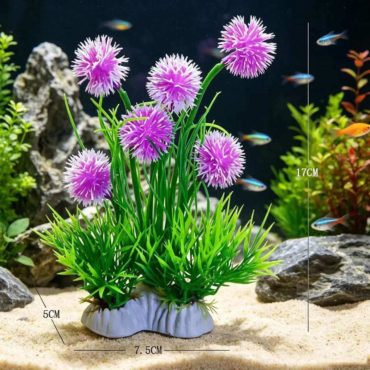 Artificial Aquarium Decor Plants Underwater - MyPetDollar.com