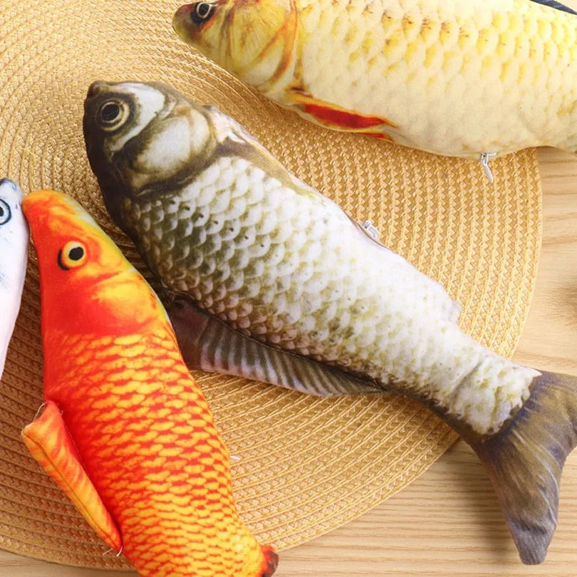 Hot sale of cat-teasing toys simulation fish - MyPetDollar.com