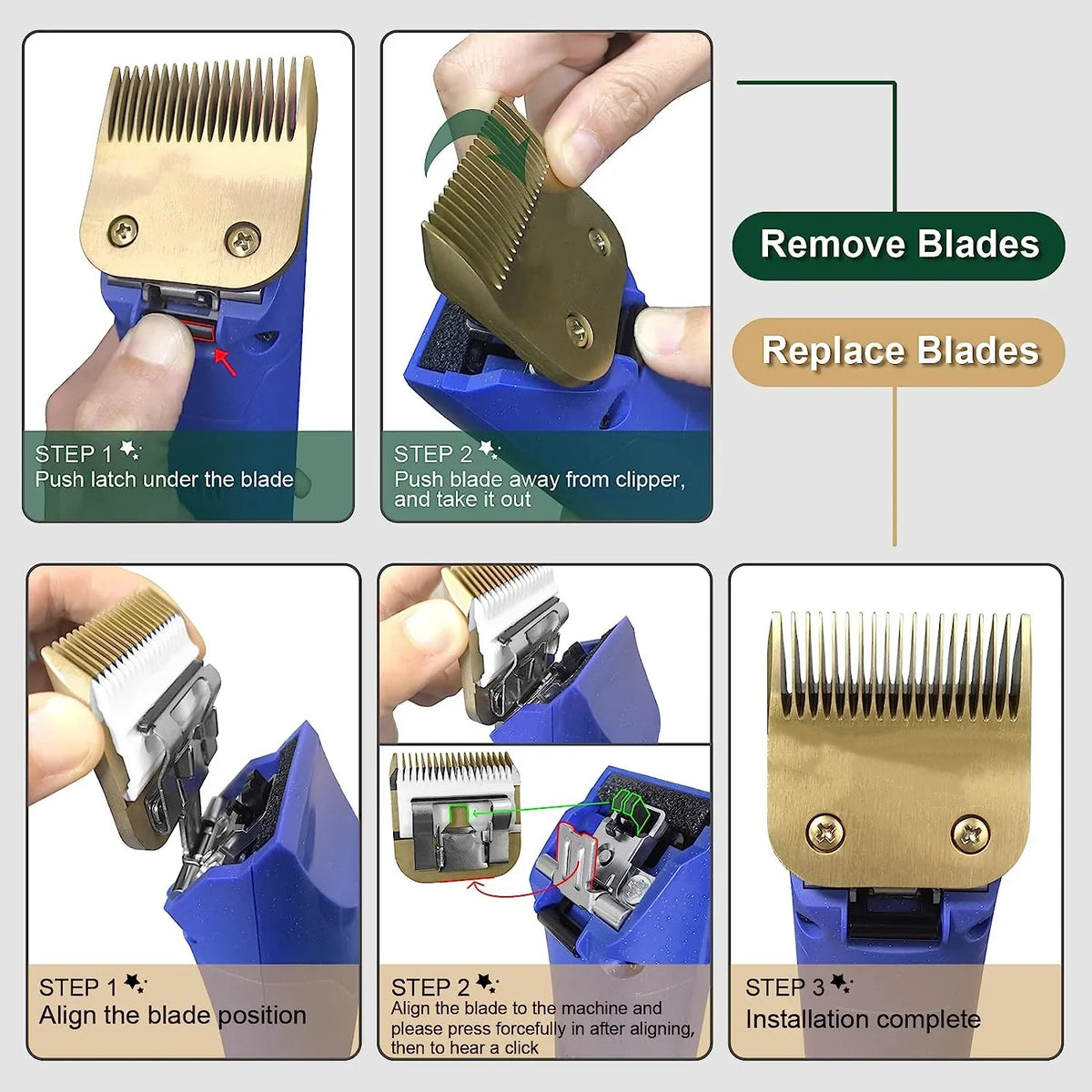 4F/5F/7F/10/15 Detachable Pet Electric Shear - MyPetDollar.com