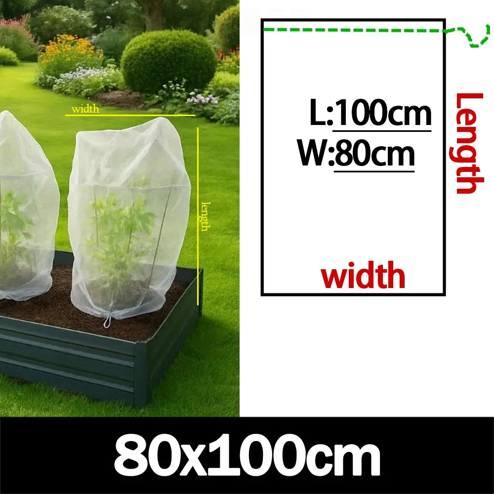 Nylon Plant Protection Netting Mesh Pouch