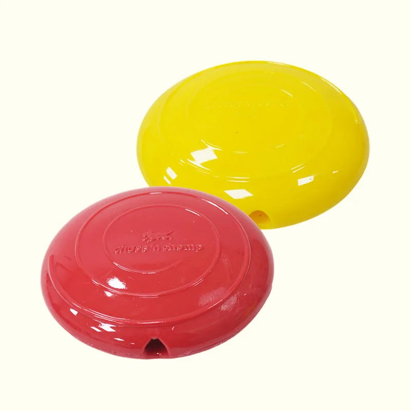 Caitec Dog Toys Squeaking Foraging Disc Springy Durable – 12 Colors