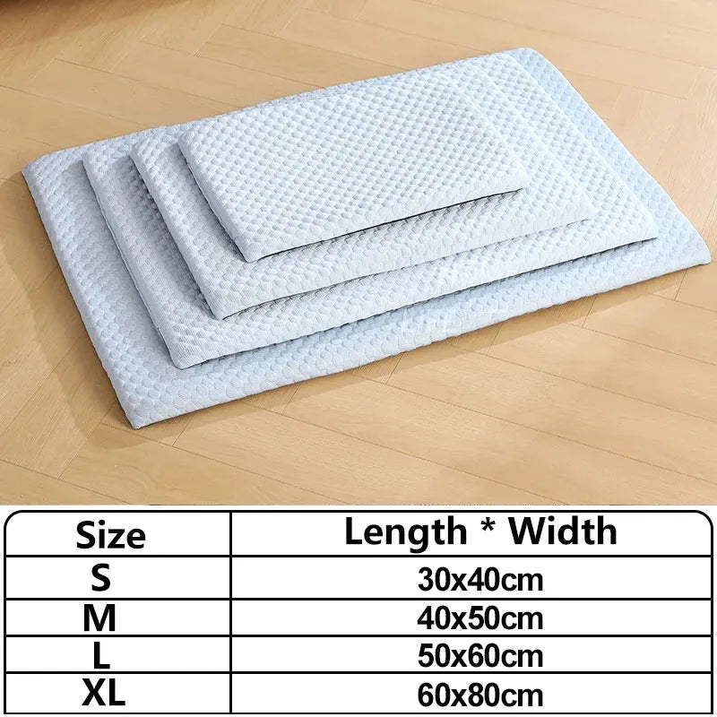 Pet Pad Cooling Sheet Summer Ice Silk Dog Bed