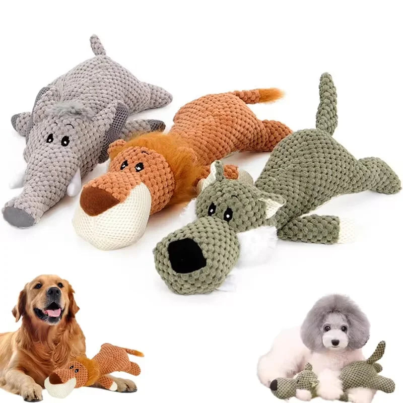 Large Dog Toy Bite-Resistant Sound Plush Toy - MyPetDollar.com