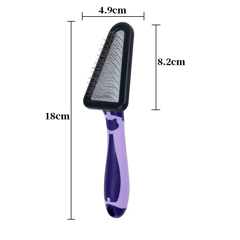 Dog Brush Stainless Steel Dogs Combs Massage - MyPetDollar.com