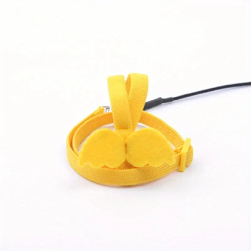 Adjustable Parrot Bird Harness Leash Set - MyPetDollar.com