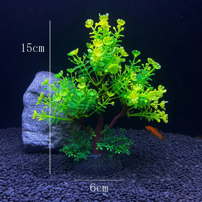 Artificial Aquarium Decor Plants Water Weeds - MyPetDollar.com