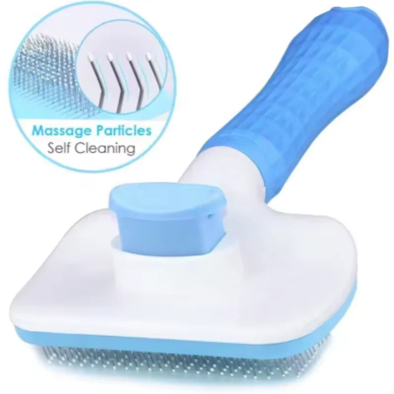 New Pet Dog Brush Cat Comb Self Cleaning Pet - MyPetDollar.com