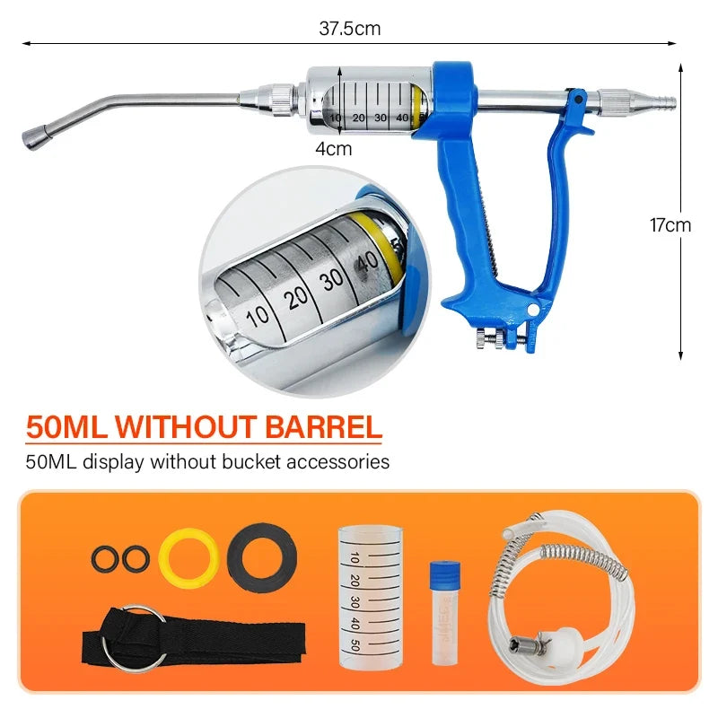 Animal Irrigator Veterinary Cattle Sheep Continuous Drencher – 15 Colors