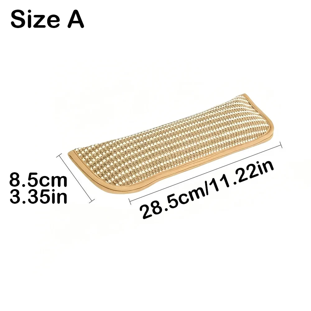 Catnip Pillow Interactive Kicker Toy Sisal Cat Scratcher