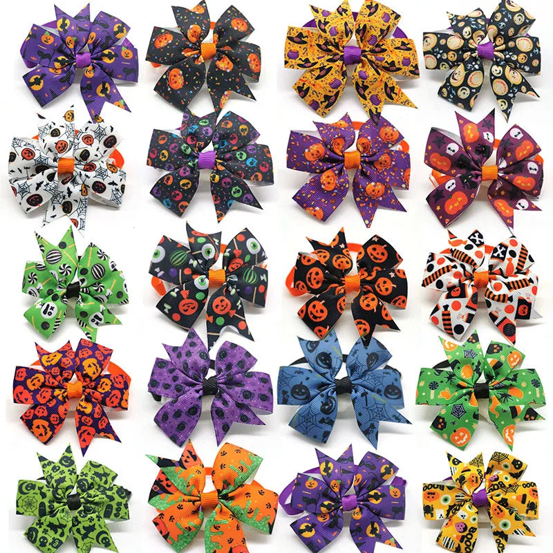 50pcs Halloween Style Pet Dog Accessories - MyPetDollar.com