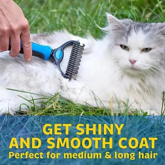Pet Cat Hair Removal Comb Brush Pet Fur - MyPetDollar.com