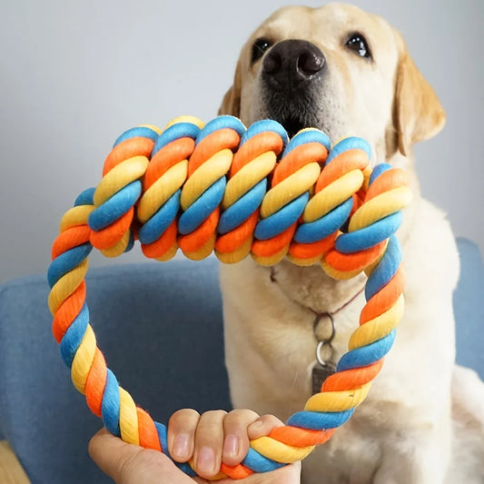 1pc Heavy-Duty Rope Pull Ring Toy for Large - MyPetDollar.com