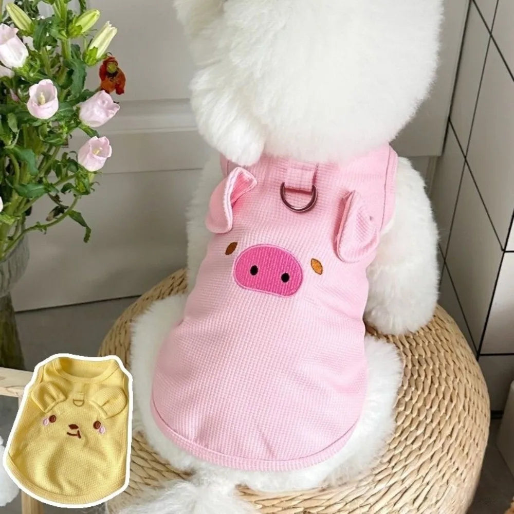New Soft Cat Vest Cotton Elastic Dog Outfits - MyPetDollar.com