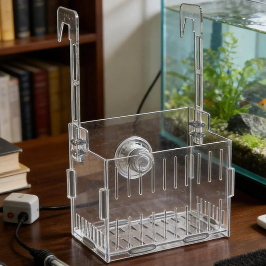Fish Tank Plant Holder Clear Hydroponic - MyPetDollar.com