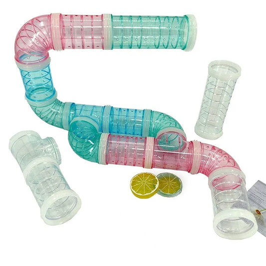 Hamster Tunnel Plastic Toy Rodent Training - MyPetDollar.com