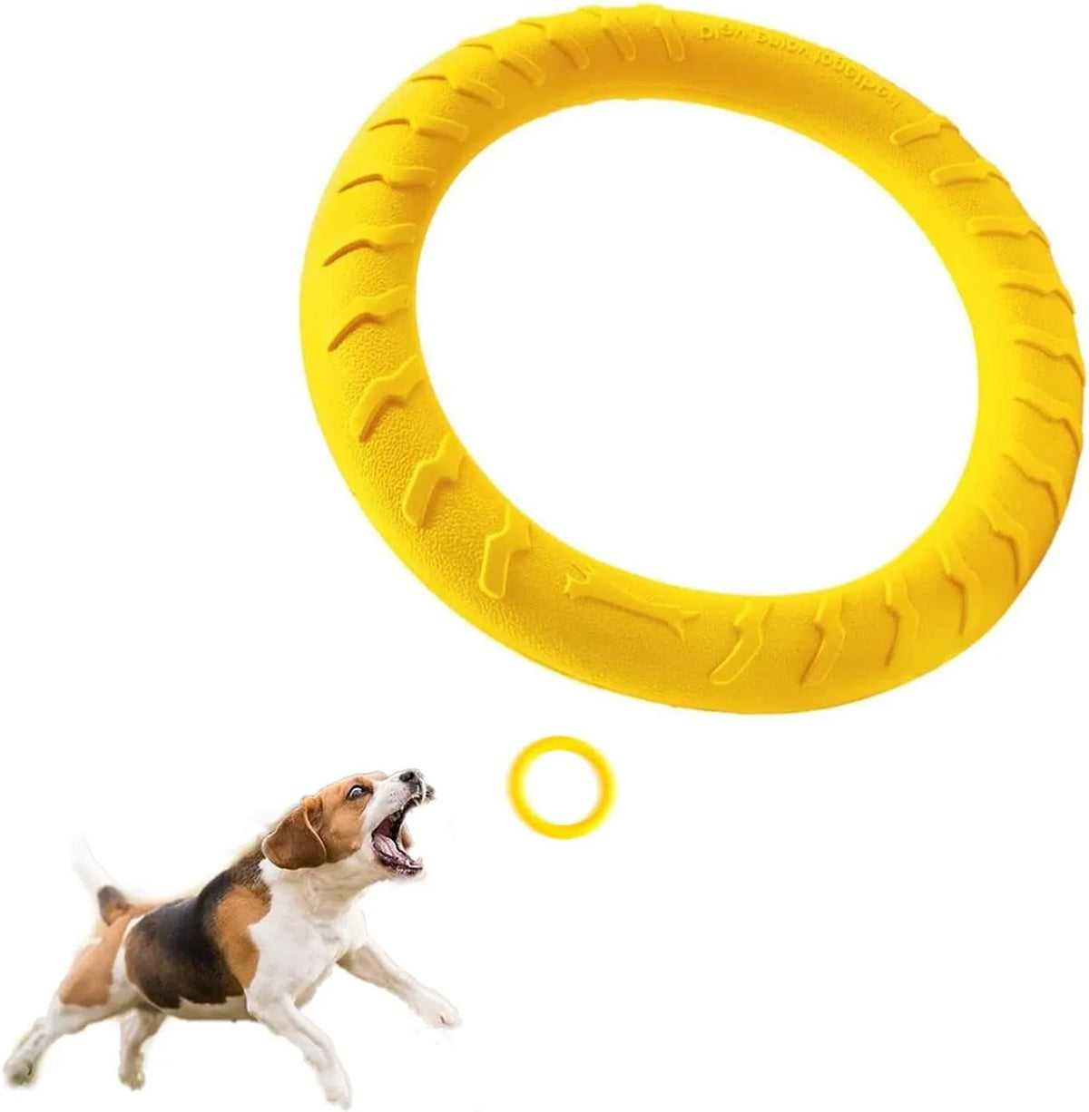 Durable Dog Flying Disc Chew Toy - Floating - MyPetDollar.com