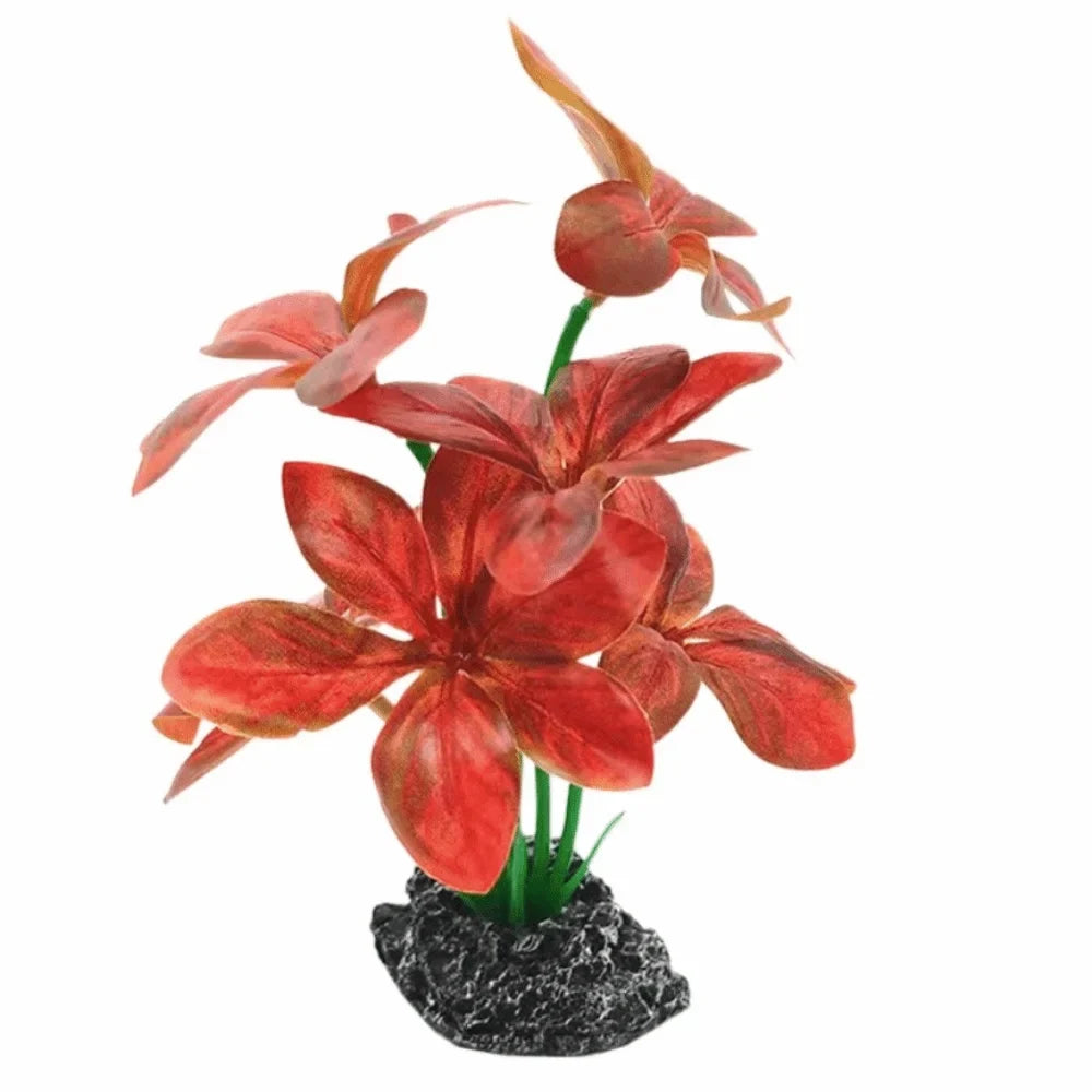 Plastic Material Aquarium Plants Realistic - MyPetDollar.com