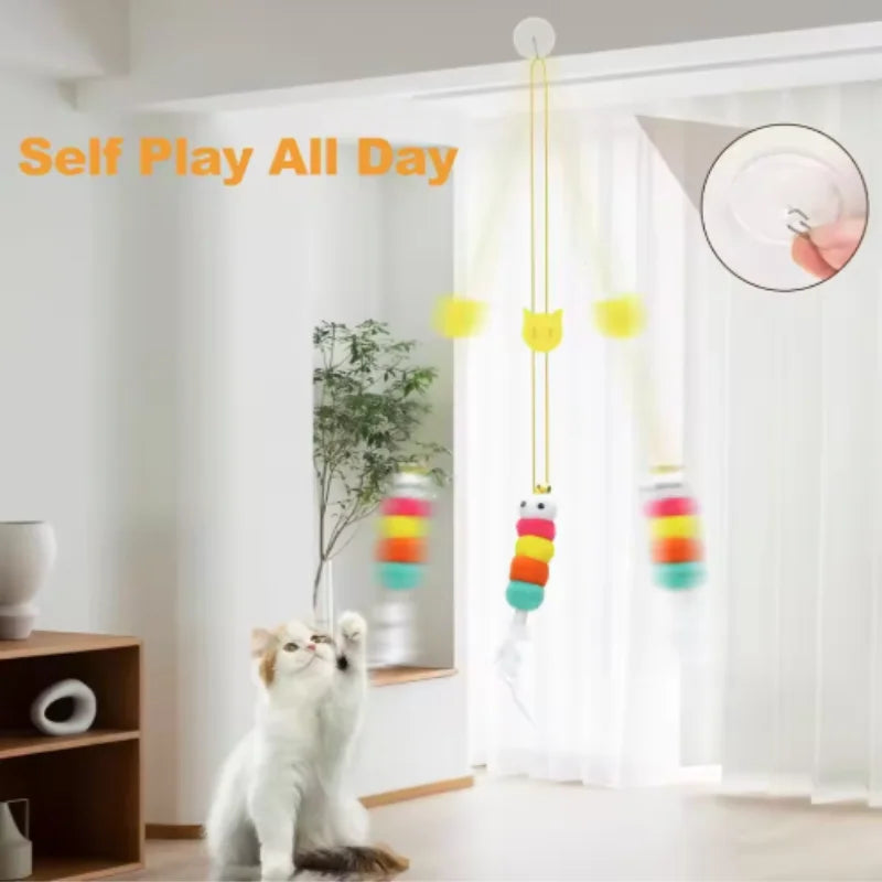 New Cat Hanging Cat Toy Hanging Door Elastic - MyPetDollar.com