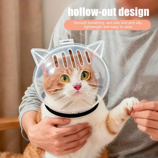 Cat Bathing Helmet Cat Grooming Muzzle Cat - MyPetDollar.com