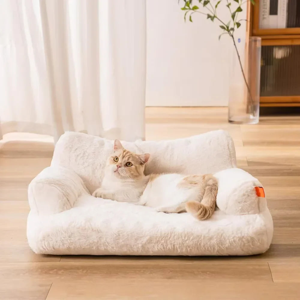 Ultra Soft Fluffy Pet Sofa Bed Cushion for - MyPetDollar.com