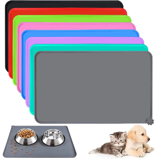 Pet Supplies Silicone Dog Bowl Mat with High - MyPetDollar.com