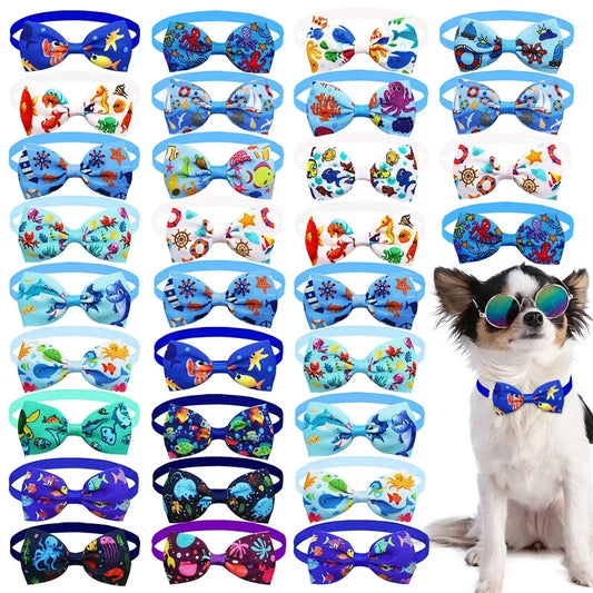20PCS Dog Bow Tie Summer Fashion Pet - MyPetDollar.com